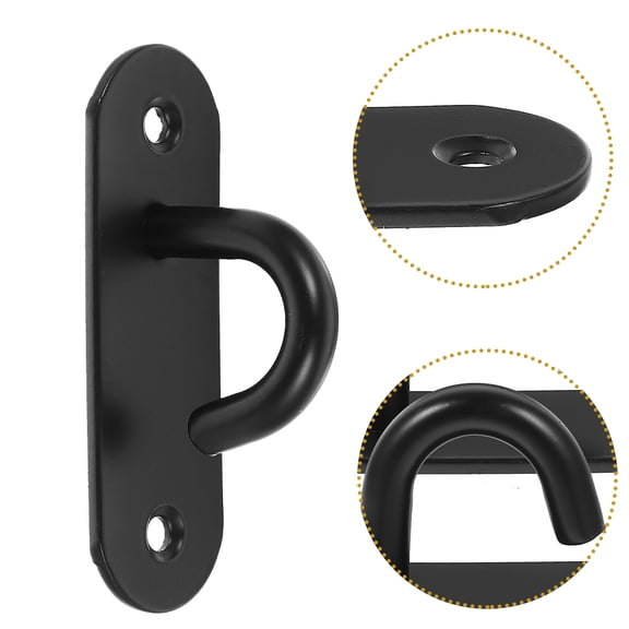 PENIKOKO 2-Pack Heavy Duty Wall Mount Hooks for Resistance Bands, Hammocks, and Outdoor Gear Hanging