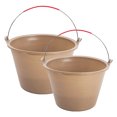 thumbnail image 1 of 2Pcs Cement Bucket Cement Mixing Buckets Construction Bucket Multipurpose Bucket Pot for Builders, 1 of 6