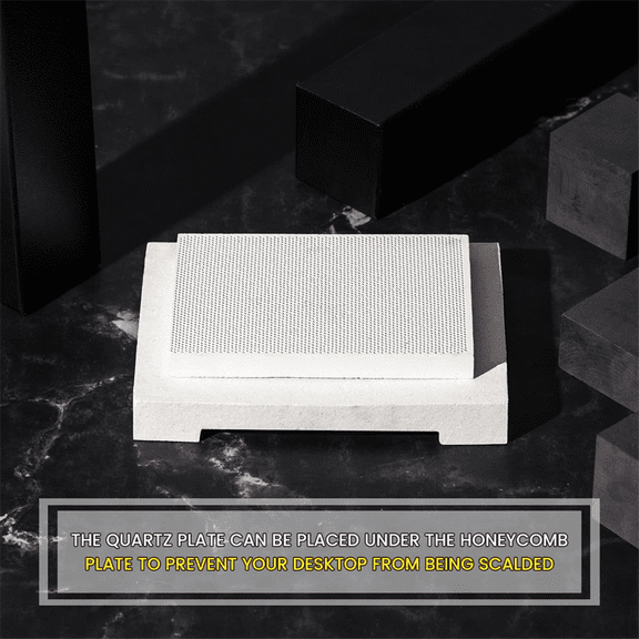 2Pcs Ceramic Honeycomb Soldering Board Jewelry Soldering Block Welding Jewellers Heat Proof Soldering Mat Making Tools