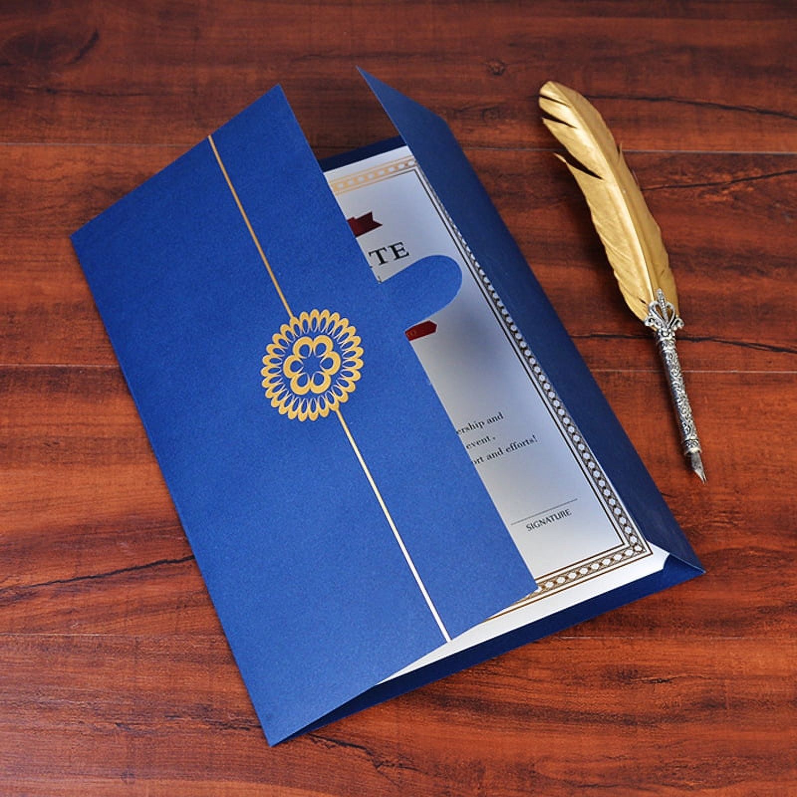 2Pcs Certificate Covers Certificate Protective Covers Certificate Paper