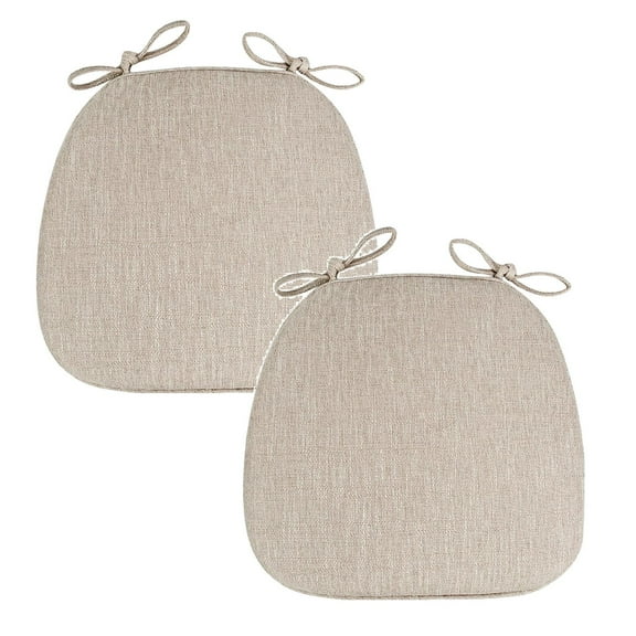 2Pcs Chair Cushions For U Shaped Dining Chairs Kitchen Chair Cushions With Ties Non Slip Chair Pads For Dining Room Chairs Colorful Cushion Cushion