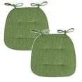 thumbnail image 1 of 2Pcs Chair Cushions For U Shaped Dining Chairs Kitchen Chair Cushions With Ties Non Chair Pads For Dining Room Chairs Colorful Cushion 16.9X16.1X1.2", 1 of 4