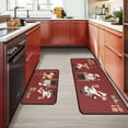 thumbnail image 1 of 2Pcs Chef Kitchen Rugs and Mats Chef Kitchen Rugs Sets for Restaurant Kitchen Floor Decor Non Slip Waterproof Standing Kitchen Runner Mats 17”x30”+17”x47”, 1 of 6