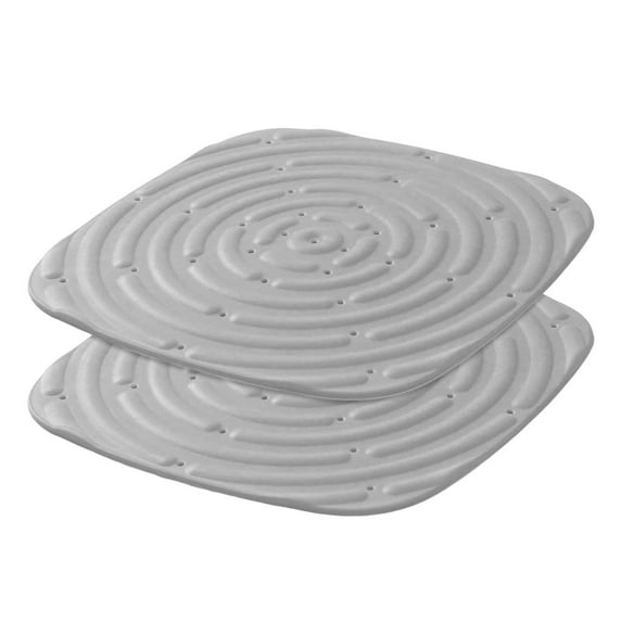 2Pcs Chicken Nest Box Pads Chicken Laying Pads Reusable Chicken Nesting Pads Gray