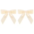 thumbnail image 1 of 2Pcs Christmas Tree Bows - Velvet Bows for Christmas Tree Decorations, Velvet Ribbon Bow for Wreaths, Garland, Gift Wrapping & Holiday Home Indoor Outdoor Decor, 1 of 5