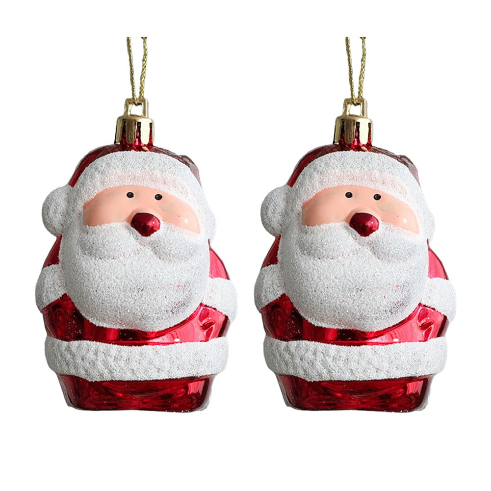 2Pcs Christmas Tree Candy Cane Decorations Craft Pendant Holiday Party