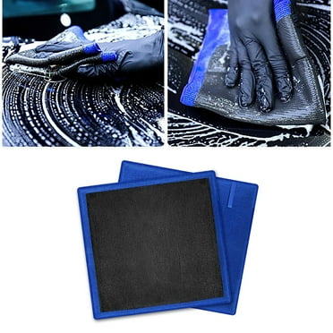 2Pcs Clay Towel Auto Detailing Fine Grade Microfiber Bar Towel For Car Detailing
