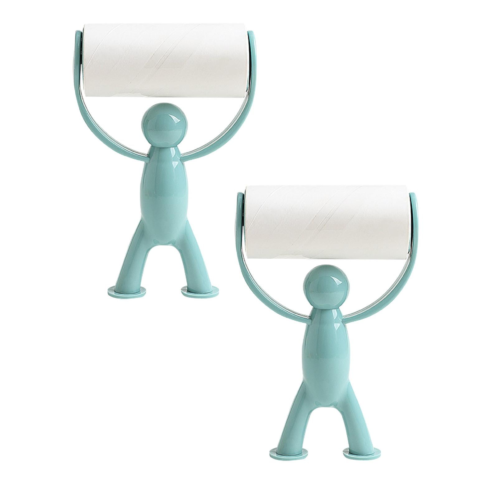 2PCS Cleaning Brushes For Household Use Humanoid Standing Hair Sticking Device Sticking Device