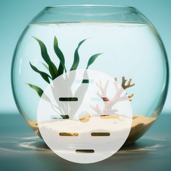 2Pcs Clear Acrylic Aquarium Lid Round Cover Escape Proof Fish Tank Anti Jumping Accessory