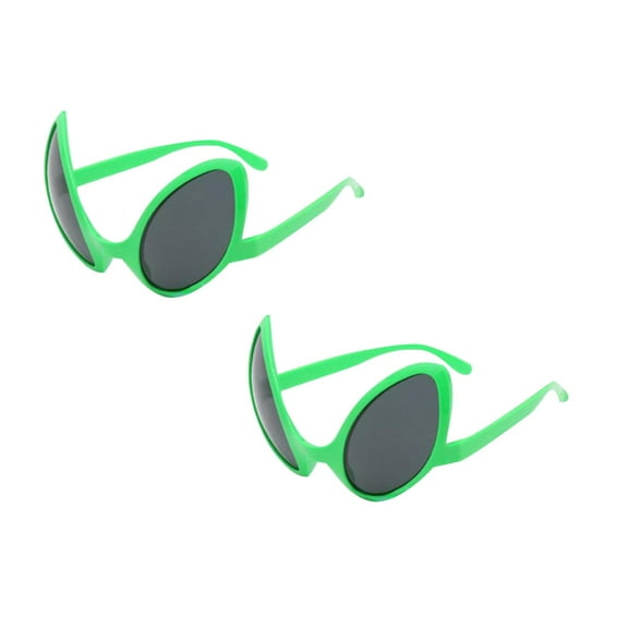 2Pcs Clearance Sale! Alien Funny Glasses Alternative Style Exaggerated Party Sunglasses Spoof Photo Props Event Party Practical Home Decor A