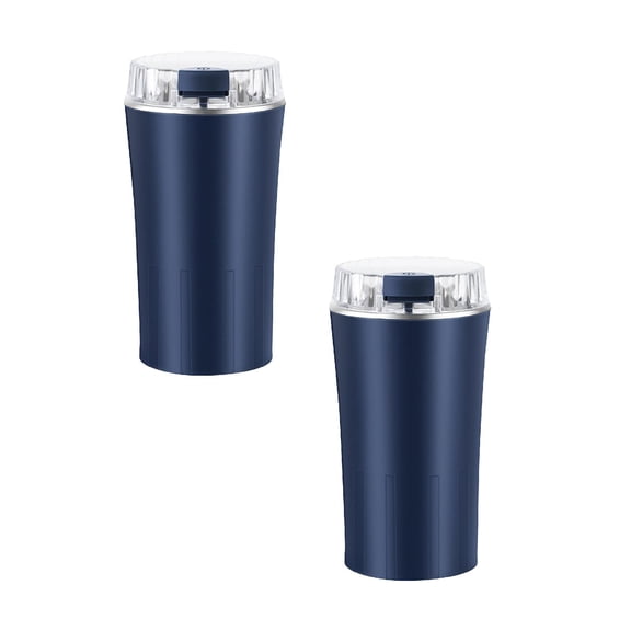 2Pcs Clearance Sale! Coffee Grinder Coffeebean And Grinder 300W Powerful Power Portable With Heavy Dutystainless Steel Grind Food Blender Practical Home Decor