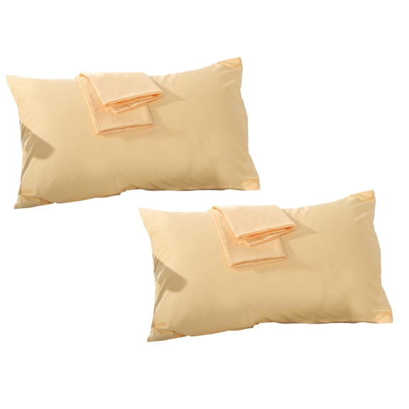 2Pcs Clearance Sale! Thread Count Black Cotton Pillowcases Standard Case Covers Cotton Beige 400 Thread Count Multi Color Selection Of Pillow Cases Pillow Case Practical Home Decor