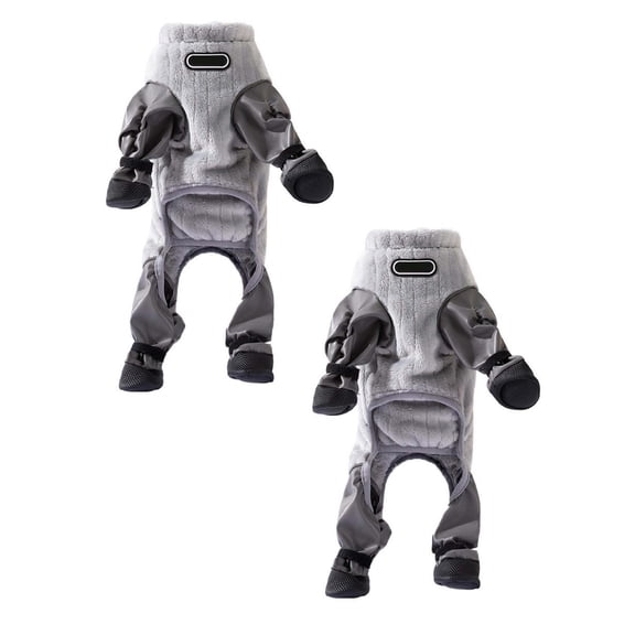 2Pcs Clearance! Winter Coat With Boots Quilted And Insulated Full For Small And Medium Sized And Reflective For Outdoor Walks Small Pet Clothes 2026!