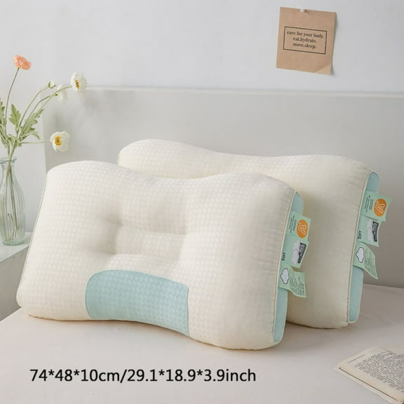 2Pcs Cloudlike Bliss Massage Cloud Pillow for Restful Nights at Home