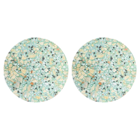 2Pcs Coaster for Drinks Absorbing Ceramic Coasters Household Non-slip Coasters