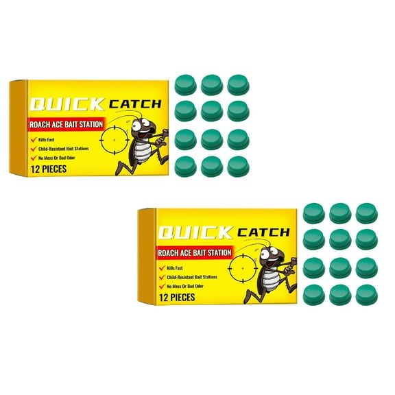 2Pcs Cockroach Gel Indoor For Home Living Room Kitchen Effective Home Decor, Moonspry Cockroach Bait Gel