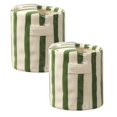 thumbnail image 1 of 2Pcs Coffee Mug Espresso Cup 10Oz Ceramic Coffee Mugs Porcelain Coffee Cup Hand-Painted Striped Art Multiple Use for Kitchen, Dining-Brown, 1 of 5