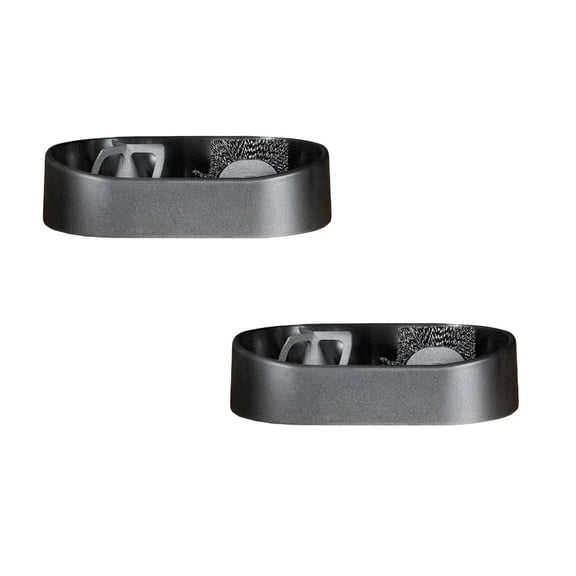 2Pcs Coffee Portafilter Cleaning Kit, Automatic Portafilter Cleaner for 51/53/58mm Portafilters, Barista Espresso Cleaning Accessories with Brush and Holder, Small Coffee Cleaner Tool for Home