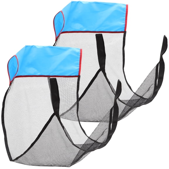 TABLZONE 2-Pack Black Polyester Swim Float Nets Pool Accessories for Comfortable Swimming and Water Fun