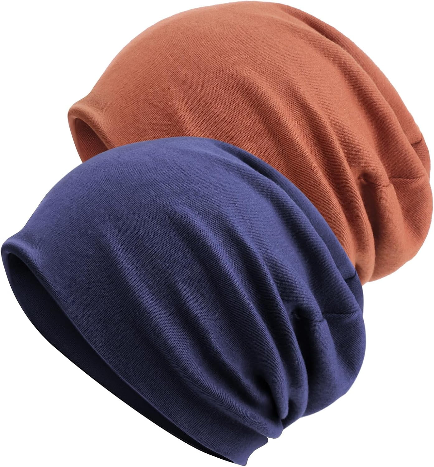 Slouchy Beanie Hat Chemo Cap Cotton Spandex Turban Headwear Skull Cap Sleep Cancer Headwear Sleep Cap Beanies Hats For Men Women  main image 3