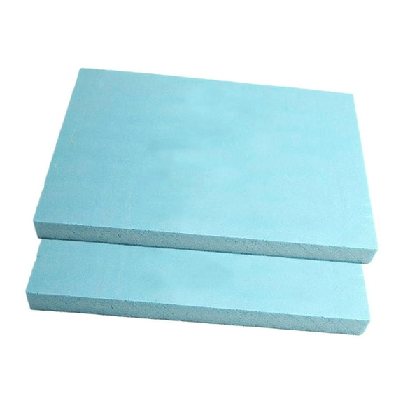2Pcs Craft Board Foam DIY Landscape Scenery Building Polystyrene Foam Slab Rectangular Blocks Diorama Base for Mountains Landscape Accessory , 30cmx20cmx5cm