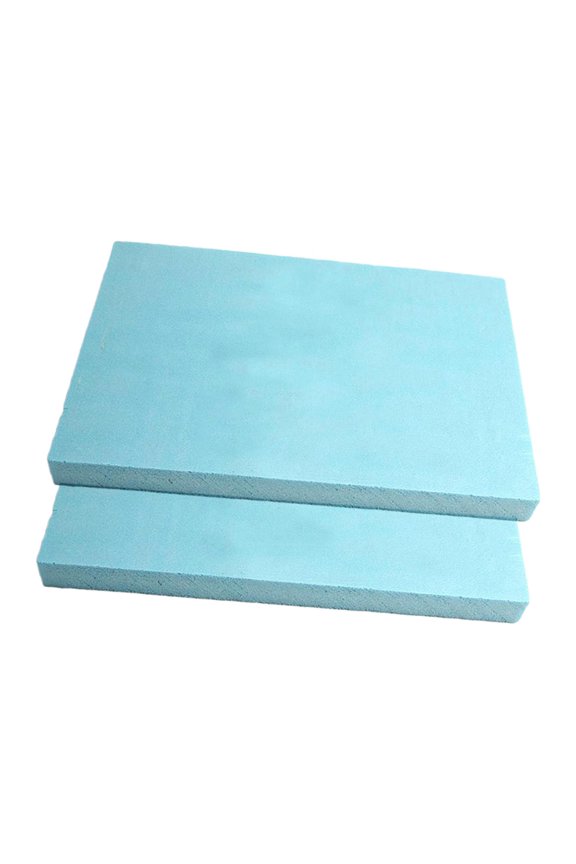2Pcs Craft Board Foam DIY Landscape Scenery Building Polystyrene Foam Slab Rectangular Blocks Diorama Base for Mountains Landscape Accessory , 30cmx20cmx5cm