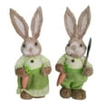 thumbnail image 1 of 2Pcs Creative Easter Straw Bunny Simulation Bunny Toys Home Garden Bunny Decoration Easter Gifts For Adults And Kids, 1 of 10