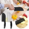 thumbnail image 1 of 2Pcs Crinkle Cut Knife under $5! Yrmaups Crinkle Cut Knife for Vegetables, Wavy Blade Potato Cutter, Stainless Steel French Fry Maker for Kitchen, Cooking, Restaurant Style Cuts, 1 of 9