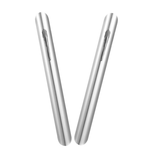 TABLZONE 2Pcs Stainless Steel Crumb Sweeper with Handle for Kitchen Countertop Cleaning