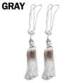 thumbnail image 1 of 2Pcs Curtain Tieback Beaded Tassels Curtain Tieback Rope Window Drapes Decoration Tassel Tiebacks Curtain Tie Rope Accessory, 1 of 9