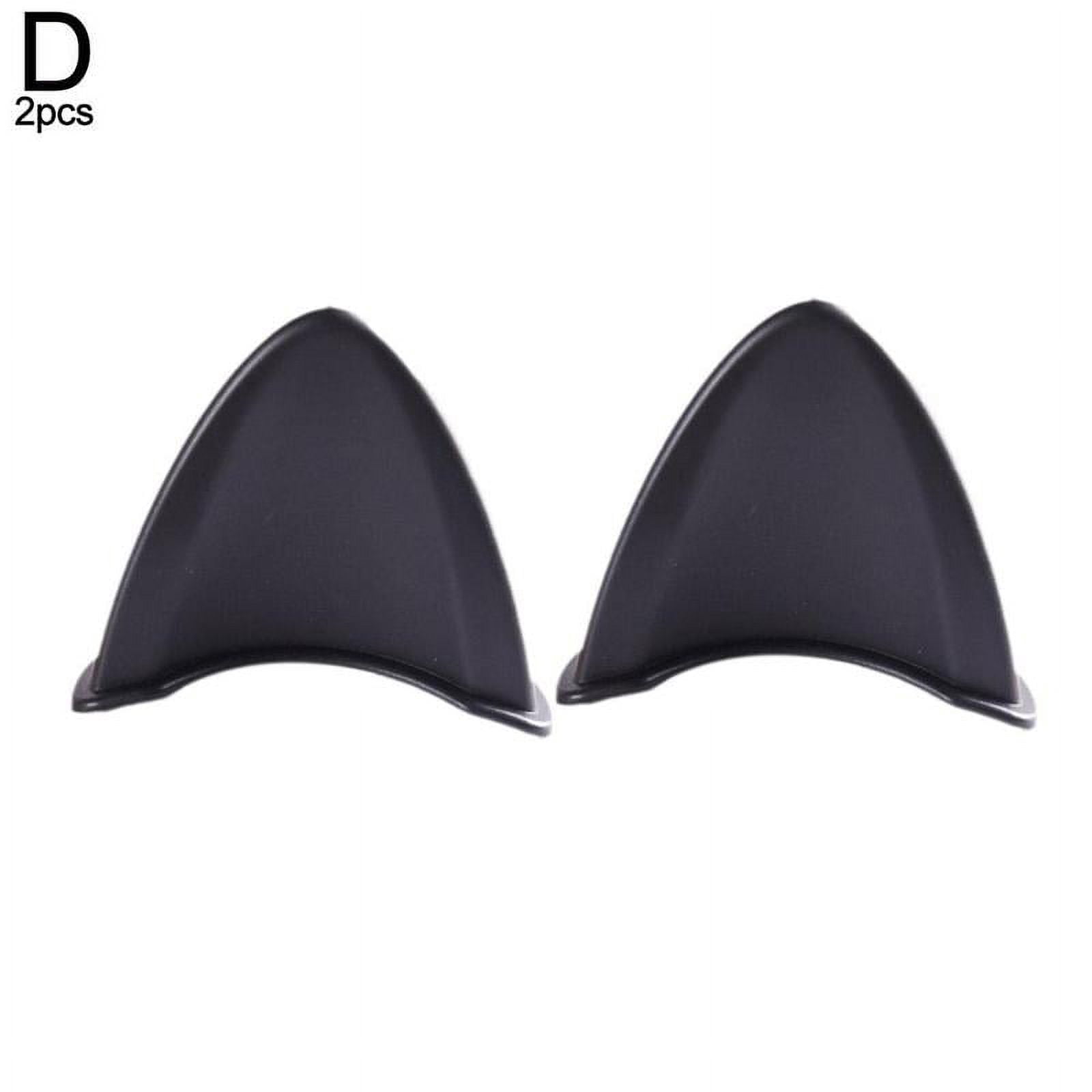 2Pcs Cute Cat Ears Car Motorcycle Helmet Sticker Motocross Face Full Road V3H5