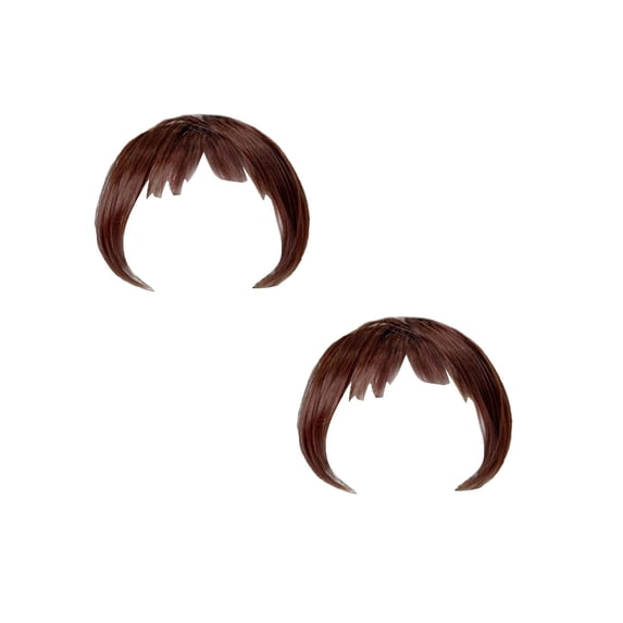 2Pcs Cute Short Hair Headband Cat Adjustable Elastic Band Funny Cosplay Hat Fits Small Medium Large Puppy Photo Booth Party Dress Up Pet Supplies 7.09" Pet Wig New