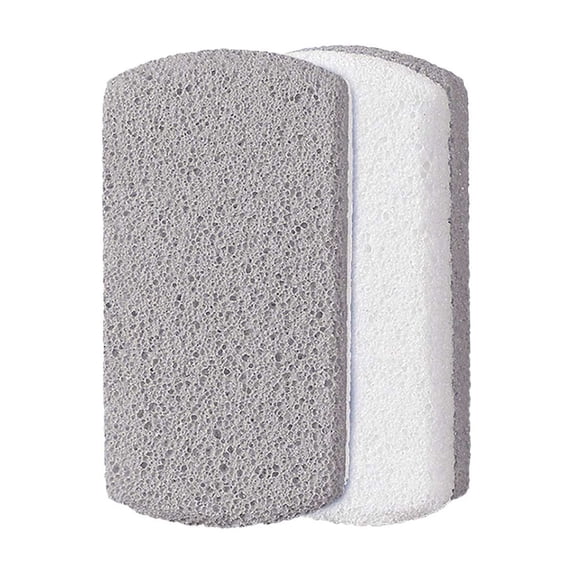 2Pcs Cuticle Remover Pumice Stones - Foot Pumice Stone & Scrubber, Safely Removes Hard Dead Skin for Smooth Heels, Foot Masks Easter Mother'S Day Base Care