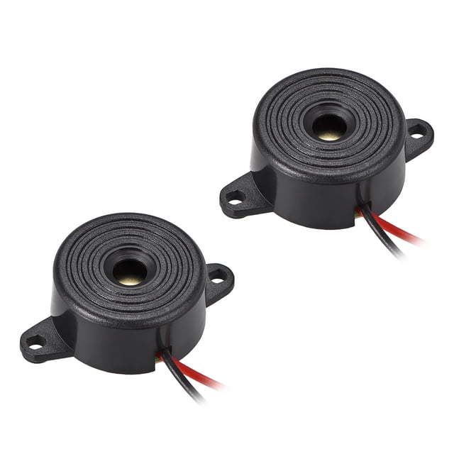 Buy IS 2 PCS Piezo Buzzer, Icstation Buzzer Alarm 12V Electronic Beep Buzzer 100 D B Piezo Alarm Siren Continous Sound For Motorcycle Golf Cart Vehicles Car Alarm