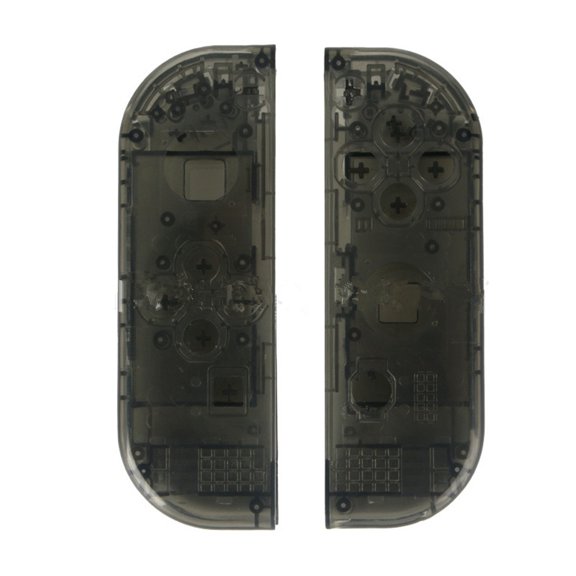 2Pcs DIY Housing Shell Transparent Controller Cover Replacement Housing Shell for Joy-Con