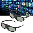 thumbnail image 1 of 2Pcs DLP Link 3D Glasses, 144Hz Active Shutter 3D Glasses, LCD Lens 3D Glasses Compatible With All 3D DLP Projectors, 3D Viewing Glasses, 1 of 8