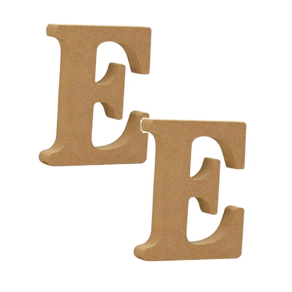 2Pcs Deal Countdown! Wood Wooden Letters White Alphabet Wedding Birthday Party Home Decorations Desktop Ornament Practical Home Decor