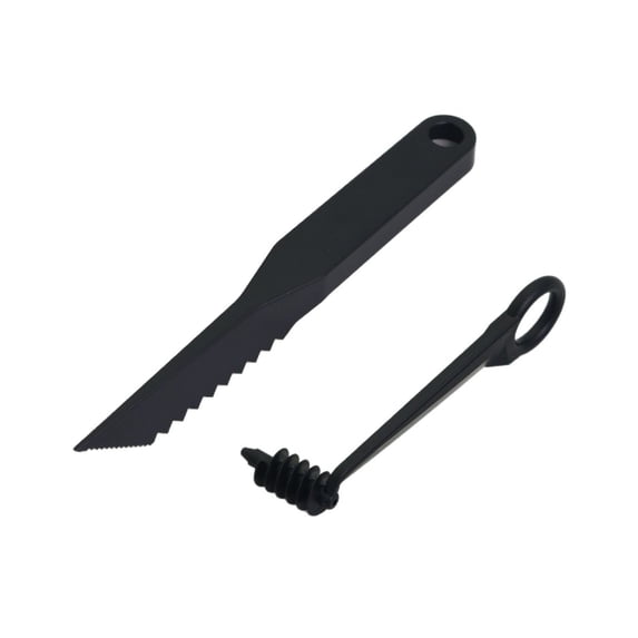 2Pcs Decorative Slicing Tool V Shape Cutter and Spirals For Home Cooks