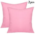 thumbnail image 1 of 2Pcs Decorative Throw Pillow Covers, Square Throw Pillowcases Solid Color Pillow Covers for Indoor Living Room Outdoor Garden Sofa Decor, 1 of 5
