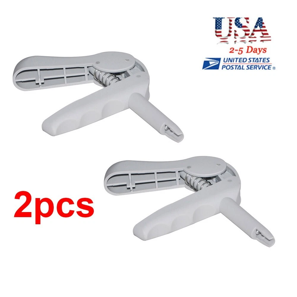 2Pcs Dental Composite Dispenser Denshine Gun Autoclavable Unidose Grey