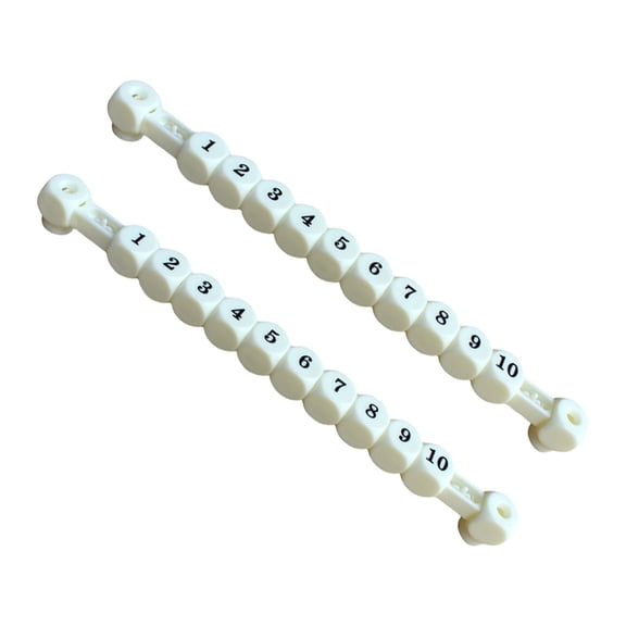 2Pcs Desktop Games Scoring Counters Table Football Counter 10 Numbers Scoring Score Counter Indicators Scores Keeper