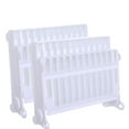 thumbnail image 1 of 2Pcs Dish Drying Rack 180-Degree Opening Foldable Storage Draining Stand Cutlery Holder for Dish Spoons Forks, 1 of 10