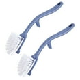 thumbnail image 1 of 2Pcs Dishs Brush with Long Handle,11.4x1.3Inch Stiff Bristles Dishes Scrubbers,Kitchen Cleaners Tools,Ergonomic Designs,Durables and Convenient,Easys to Clean,for Dishes, Pans, Pots, 1 of 3