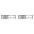 thumbnail image 1 of 2Pcs Dishwasher Magnet Clean Dirty Sliding Sign,Stainless Steel Rust-Proof Frame,Acrylic Panel for Kitchen Appliance Status Indicator 7 x 1.6 in Silver, 1 of 9