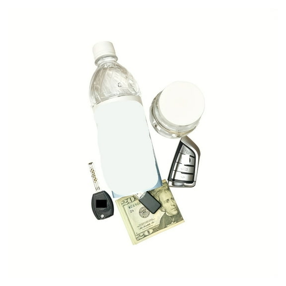 2Pcs Diversion Water Bottle Stash Safe Can Secret Safes with Leak-Proof Lid ,Additional Security