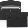 thumbnail image 1 of 2Pcs Document File Folder, Waterproof Thin PU Leather A4 Envelope Folder Expanding File Organizer Portfolio Storage Case, 1 of 6