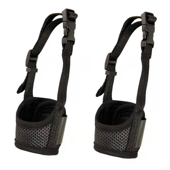 2Pcs Dog Muzzle, Soft Mesh No Barking Pet Muzzles for Small Medium Large Sized Dogs, Breathable Drinkable Dog Mouth Guard Adjustable Puppy Muzzle to Prevent Dogs Biting Chewing and Licking