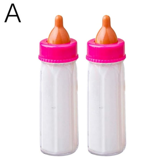2Pcs Dolls Feeding Bottle Magic Set Disappearing Pretend Mil-