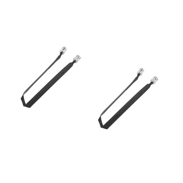 2Pcs Door/Window Pass Through Flat RF Coaxial Cable