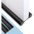 thumbnail image 1 of 2Pcs Double Door Draft Stopper, Draft Stopper for Bottom of Door Soundproof, Windproof, Dustproof, Block Light, Insect Resistant, Under Door Noise Blocker 37 Inch, 1 of 8